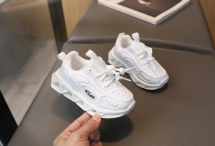 Chaussures pour bébés, baskets lumineuses et maladroites pour garçons et filles, petites et moyennes tailles, à semelles souples, nouvelle collection printemps-automne 2023