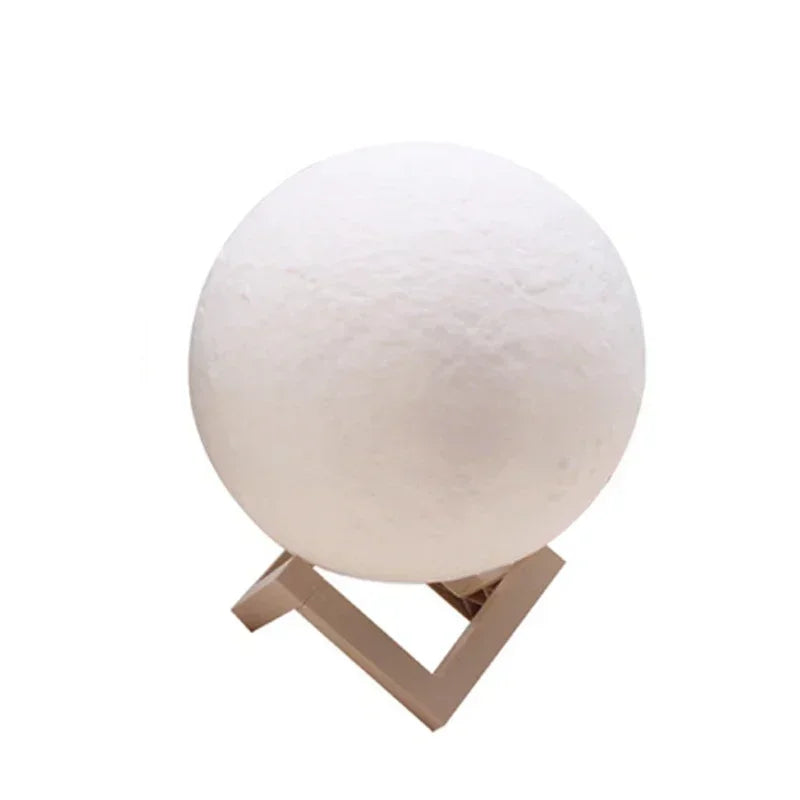 8CM LED veilleuse impression 3D lune lampe chambre décor MoonLight pour enfants cadeaux décorations créatif chevet atmosphère éclairage