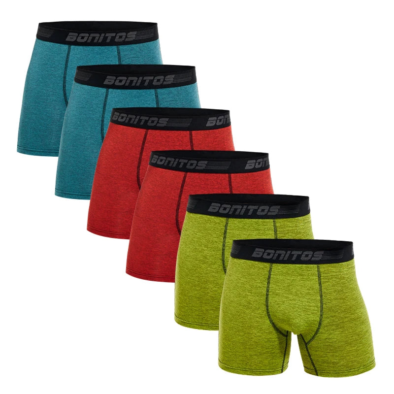 6 pièces/paquet Boxer homme grande taille boxeurs sous-vêtements pour hommes culottes en Polyester pour hommes caleçons Alphabet élastique sangle Shorts