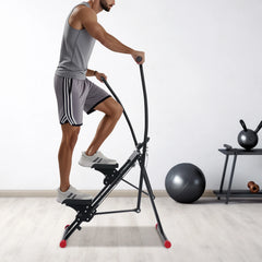 Stepper d'escalier à 3 vitesses pour exercices d'escalade d'escalier, grimpeur d'exercices vertical pour l'entraînement complet du corps, stepper d'escalier pour la salle de sport à domicile