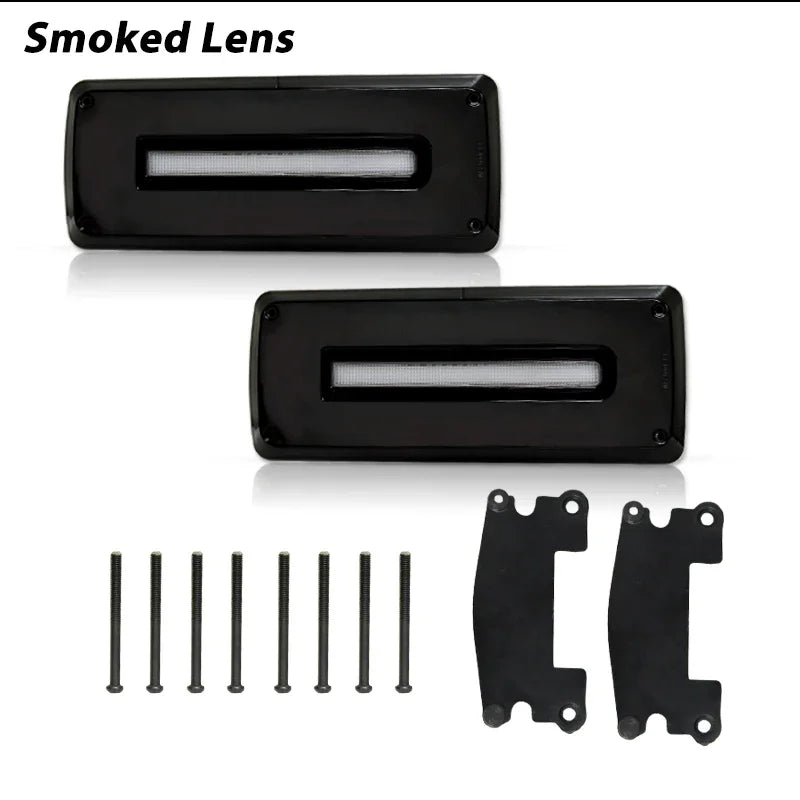 Clignotant dynamique antibrouillard pour Mercedes-Benz, barrage de frein de conduite, feux arrière, W463, classe G, G500, G550, G55, G63, Jas, 1990-2018