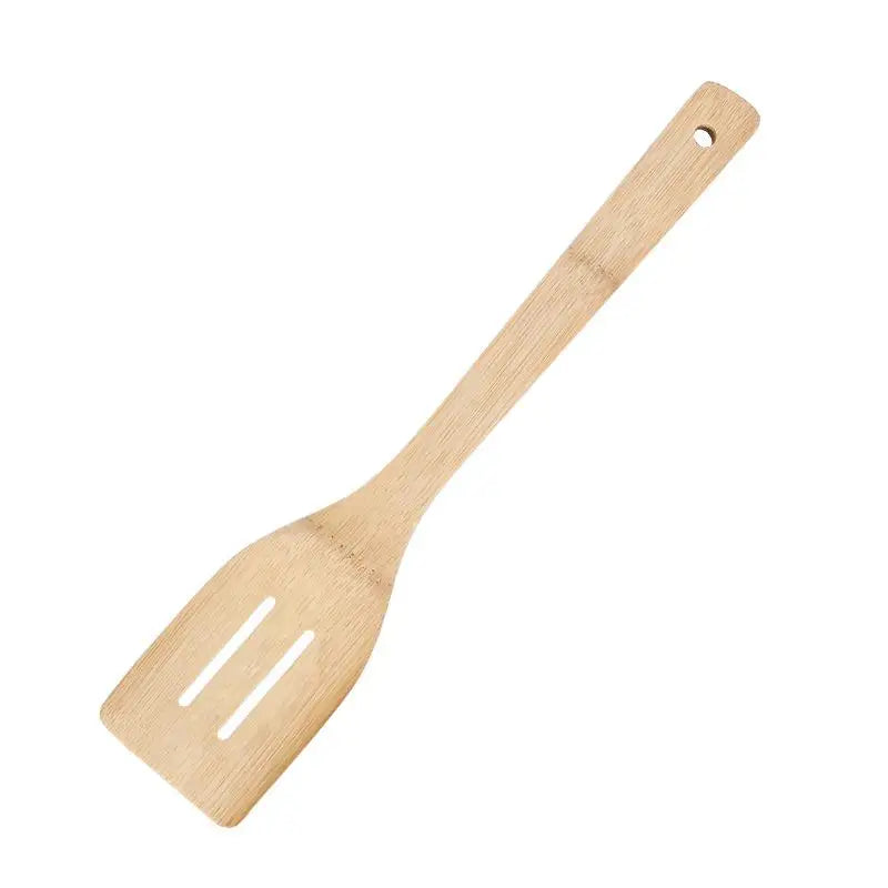Ensemble d'ustensiles de cuisine en bois, spatule de cuisine en bambou, cuillères, outils à Long manche, miel, café, lait, cuillère à café, épices, condiments