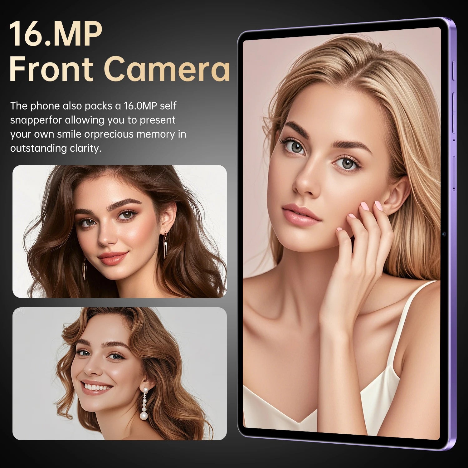 HOT Pad 25 Ultra tablette Android 15 système MSnapdragon 8 Gen3 Core 10.1 pouces écran HD 5G double SIM double veille 10000mAh batterie
