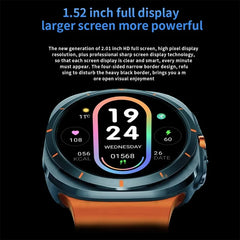 2025 nouvelle montre intelligente GT7 Ultra 1.52 pouces AMOLED HD affichage Bluetooth parlant sport Smartwatch hommes femmes montre cadeau