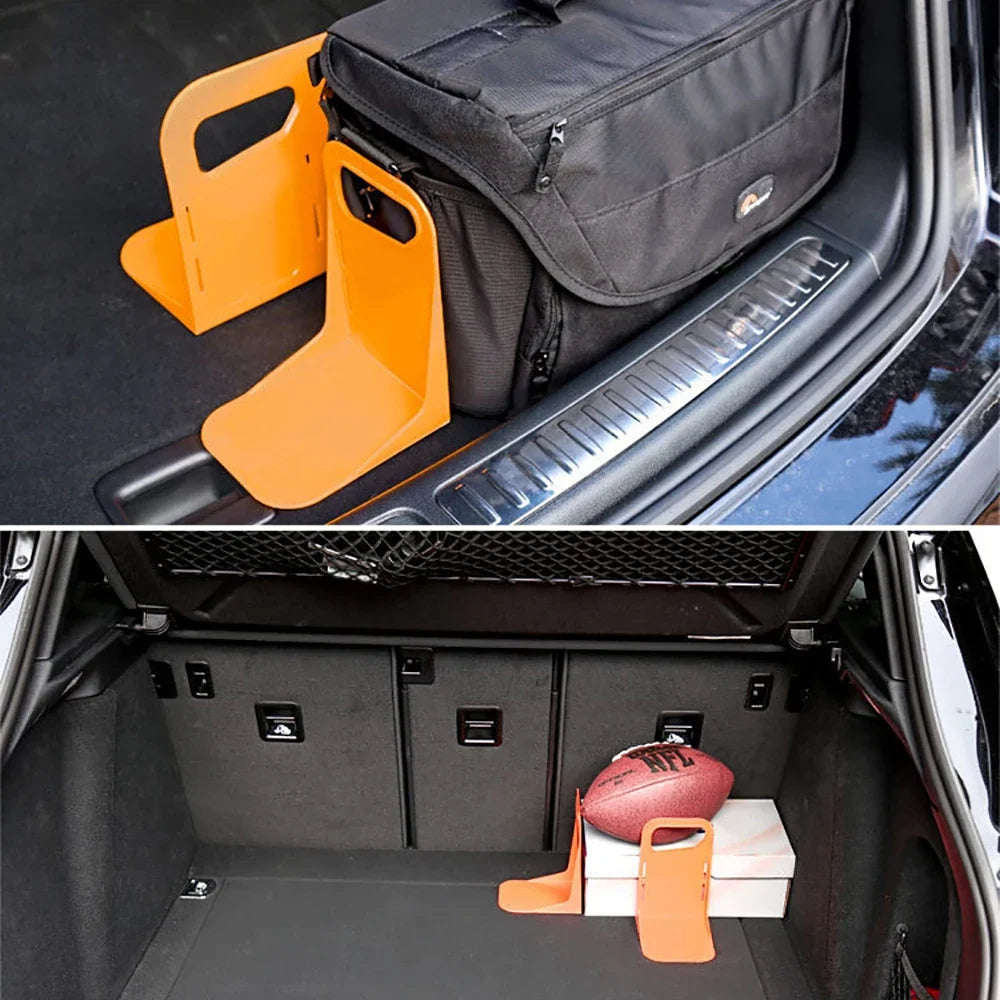Porte-outil fixe multifonctionnel pour coffre arrière de voiture, 1 pièce, support de boîte à bagages, organisateur anti-secousse, support de rangement de clôture