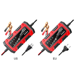 6V 12V 1.5A Electric Car Battery Charger, for Electric Motorcycles, Smart, for Car, Truck, Boat, SUV, AGM GEL Lead-Acid Batteries