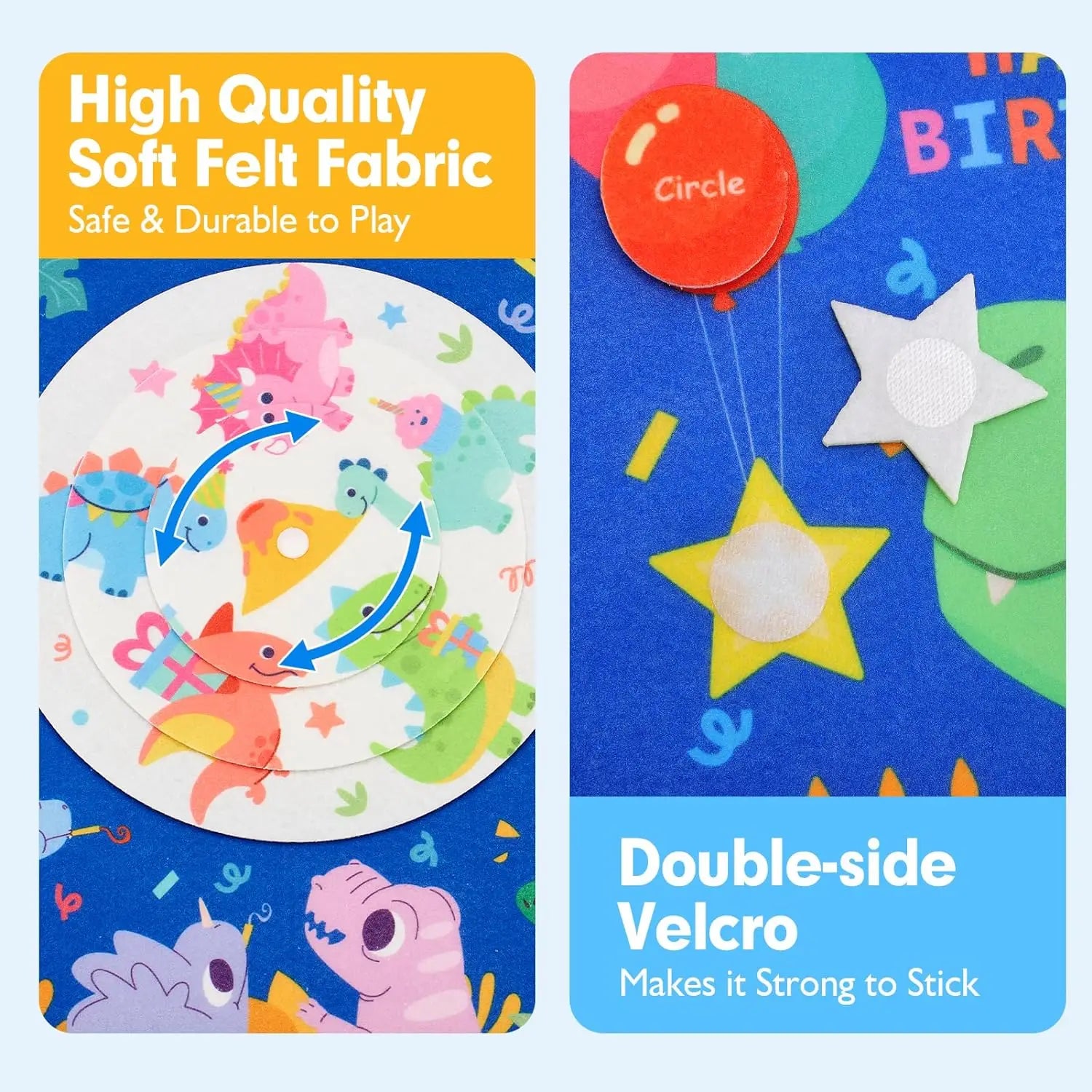 Planche occupée pour tout-petits, jouets Montessori, activités éducatives d'apprentissage, jouet de voyage, déguisement de dinosaure, sac à dos de compétences de vie sensorielle