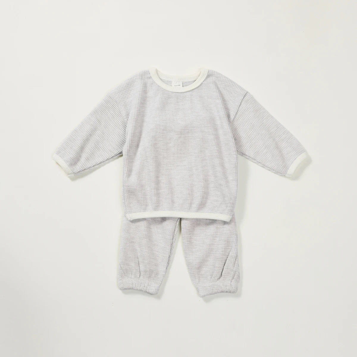 Style coréen enfants vêtements costume gaufre pull + pantalon bébé garçons filles vêtements ensemble printemps automne enfants vêtements costume