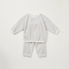 Style coréen enfants vêtements costume gaufre pull + pantalon bébé garçons filles vêtements ensemble printemps automne enfants vêtements costume
