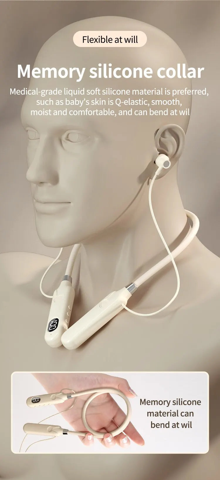 BT-12 Sans Fil Bluetooth Écouteurs Casque Président kband Sports De Plein Air Casque avec Bouton D'affichage Contrôle Écouteurs pour La Musique