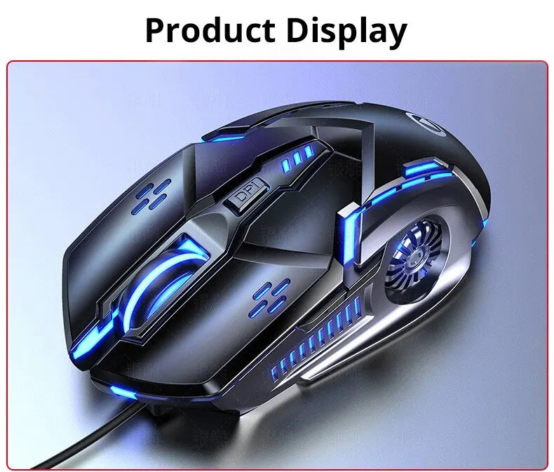 Silver Eagle G5 Muet Souris Filaire Six Clés Jeu Lumineux E-Sports Machines Ordinateur Accessoires Livraison Transfrontalière