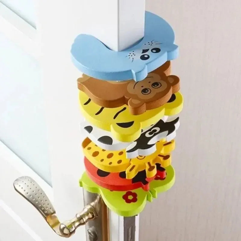 Baby Safety Door Stopper, 2/5 Pieces, Newborn Furniture Protector, Anti-Pinch, Cute Pet Care, Child Lock, Finger Guard