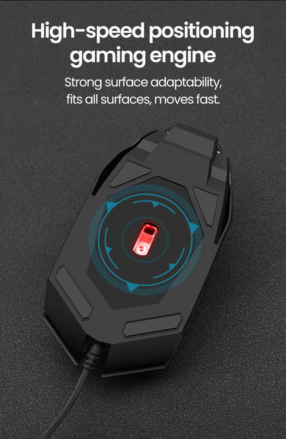 Elough souris filaire muet USB souris de jeu filaire pour ordinateur de bureau ordinateur portable bureau à domicile RGB LED lumineux rétro-éclairé souris jeu