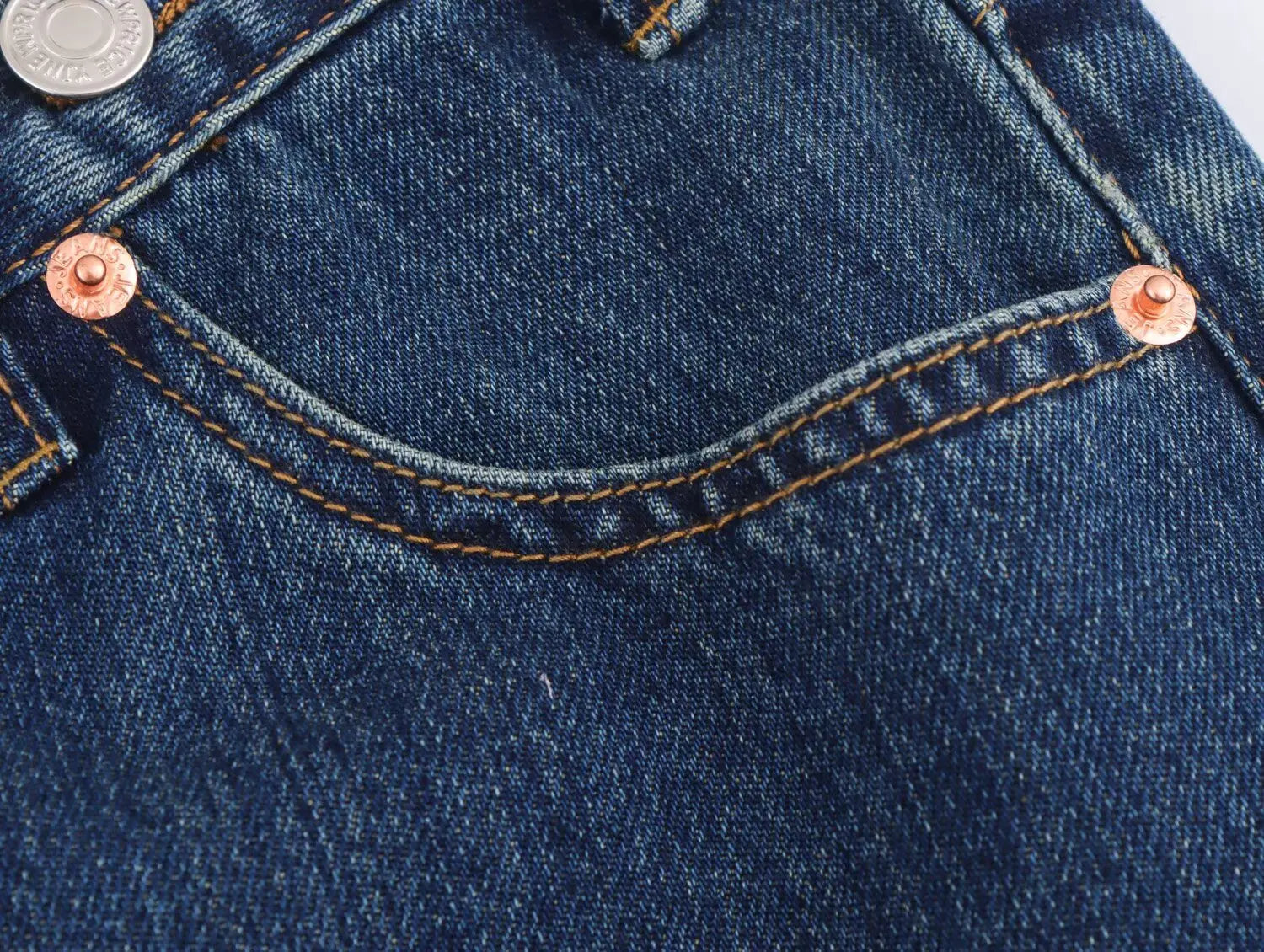 HH femmes 2025 mode jean droit Vintage solide décontracté taille haute jambe large Denim pantalon haute rue dame pantalon jean