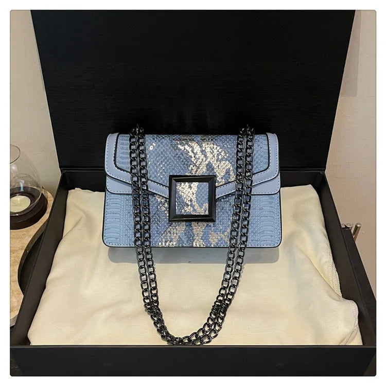 Sac à bandoulière simple pour femmes, style coréen, à la mode, design de niche décontracté, chaîne polyvalente, exquis, style occidental