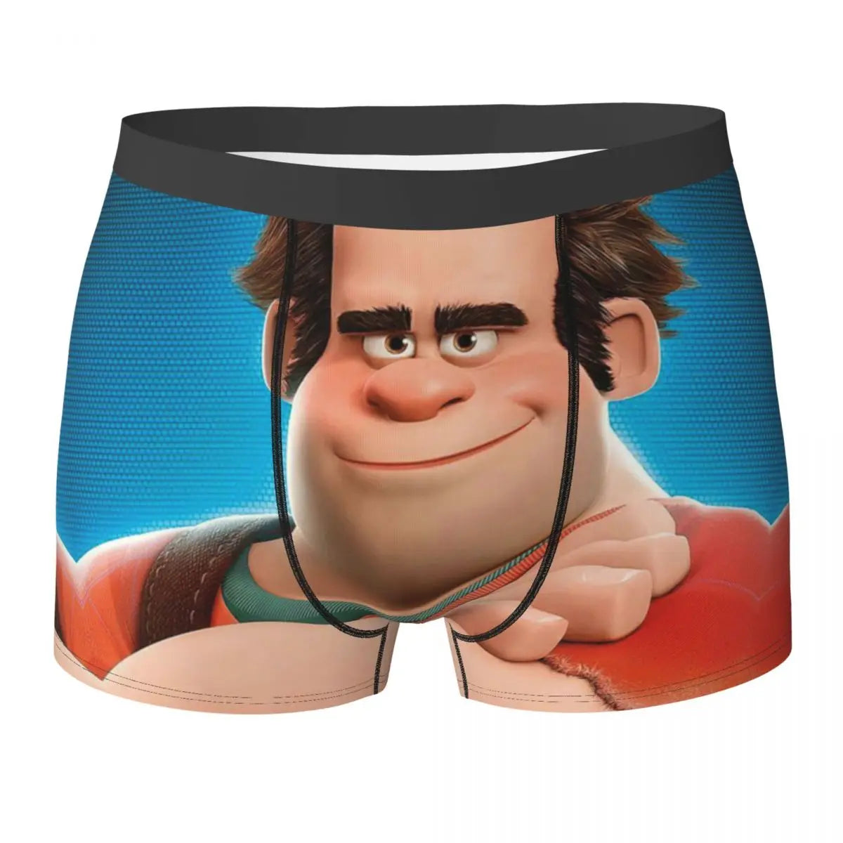 Wreck-It Ralph Men's Boxer Briefs, Breathable Underwear for Men, Boyfriend Gift