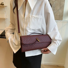 Elegant designer-inspired women's handbag - Luxury branded leather shoulder tote with optional shoulder strap 