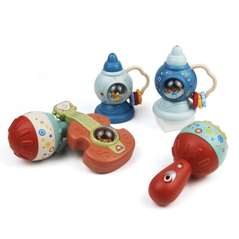 Hochet de développement précoce pour bébés de 0 à 12 mois, jouets de dentition pour nouveau-nés, jeux pour bébés, jouets, hochet de dentition