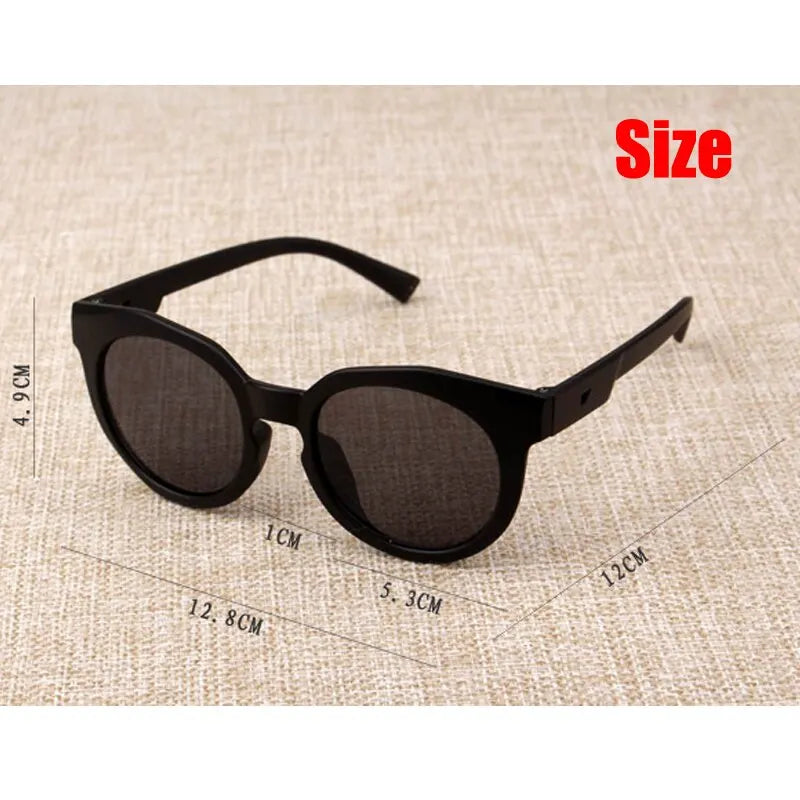 Lunettes de soleil rondes colorées pour enfants, classiques, rétro, mignonnes, UV400, pour garçons et filles, offre spéciale