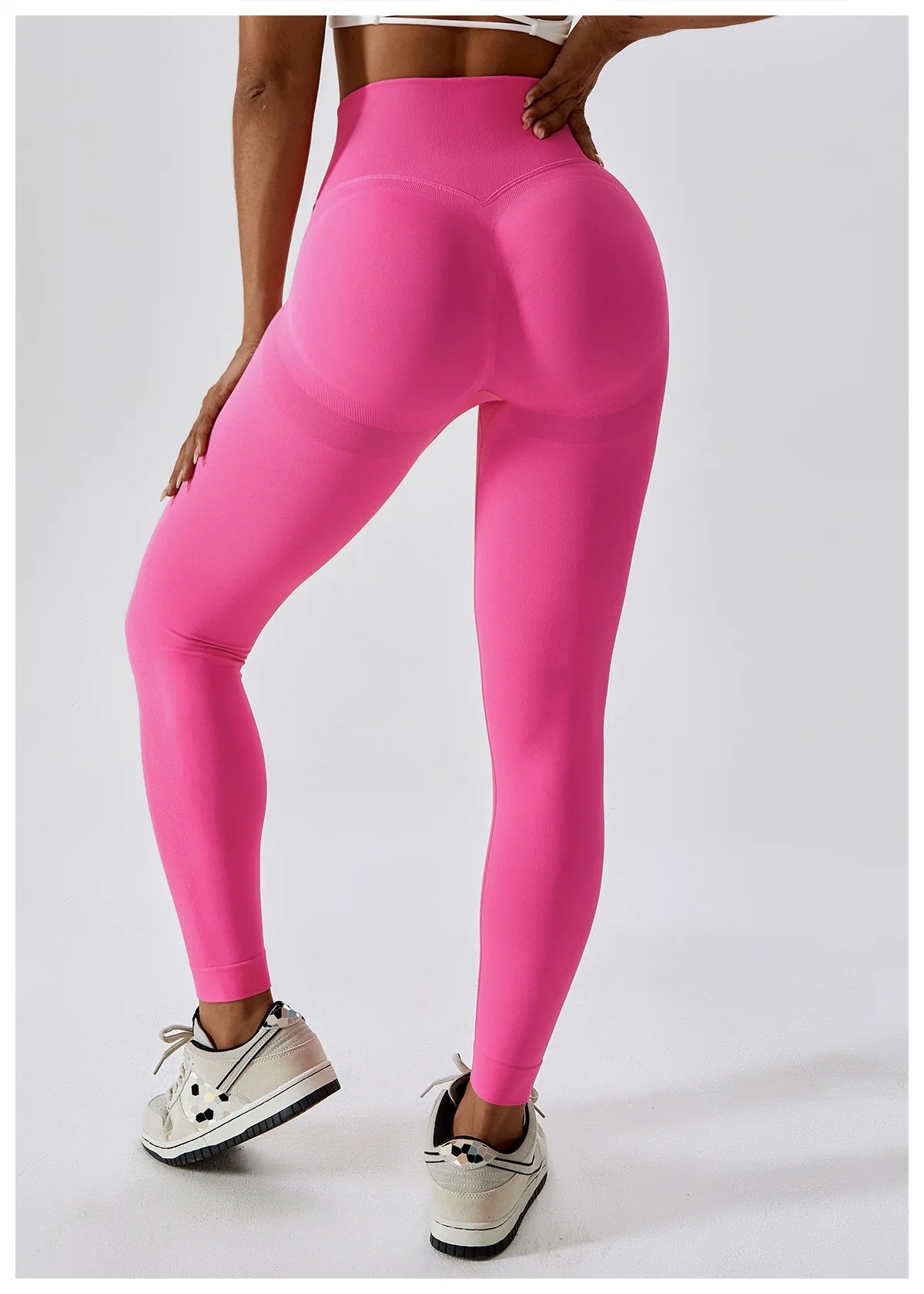 Leggings de Yoga femmes Fitness course taille haute pantalon mince Push Up Sport Scrunch fesses Legging gymnastique athlétique Jogging entraînement femme