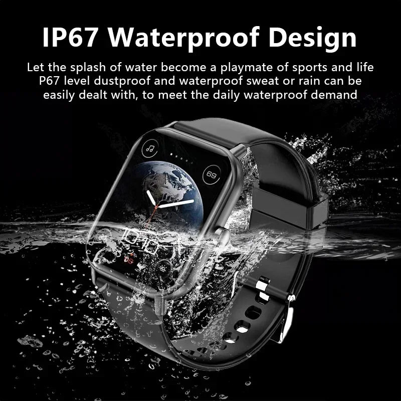 Montre de Sport pour enfants, écran HD, montre intelligente avec bracelet en Silicone, montre-bracelet électronique étanche, cadeau pour garçons et filles