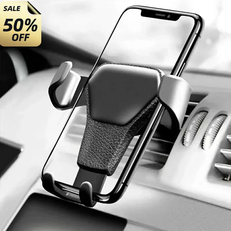 Support de téléphone portable universel pour voiture, clip de montage sur grille d'aération, intérieur de voiture, 4.0-7 pouces, tout le matin, nouveau