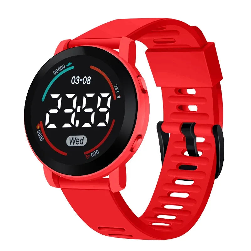 Montres pour enfants mode montres numériques pour enfants étanche Sport LED montre-bracelet électronique Simple garçons filles étudiant horloge