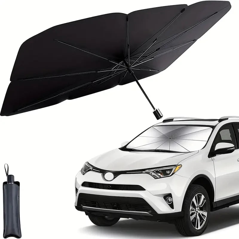 Foldable Sunshade for Car Windshield, Anti-Ultraviolet, for Car Front Window (Heat Protection)