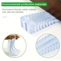 Butées de porte en silicone de sécurité, cales de nuit, butée de porte, maison, bureau, retenue arrière, arrêt anti-collision, 1 pièce