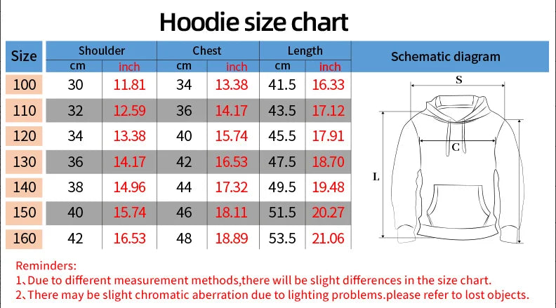 Men's and boys' long-sleeved hoodie, 3D printed, casual, cartoon design, for girls and women, autumn and winter