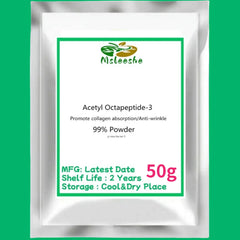 Poudre d'acétyl octapeptide-3/peptide SNAP-8 CAS de haute qualité 868844 -74-0 Promouvoir l'absorption du collagène/Anti-rides