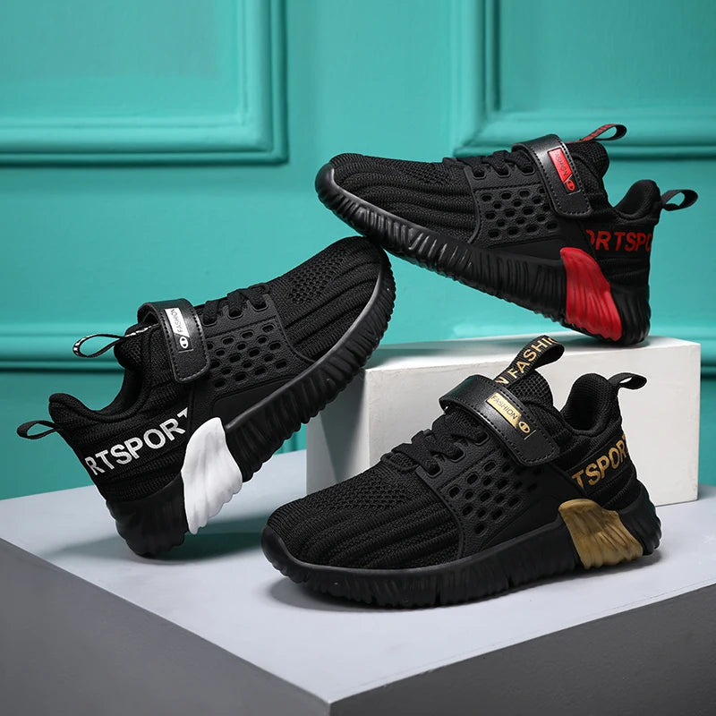 2024 enfants baskets garçons chaussures décontractées pour enfants baskets chaussures maille anti-dérapant mode Tenis Infantil Menino printemps