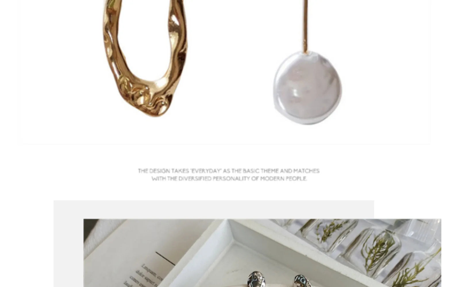 Boucles d'oreilles asymétriques élégantes, perles d'eau douce métalliques, longues et exagérées, bijoux de fête pour dames et filles, cadeaux, nouveau
