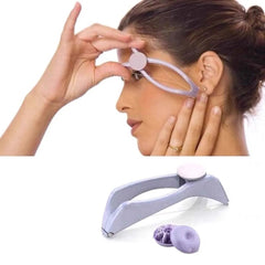 Mini facial hair removal epilator for women, spring thread facial hair remover for cheeks and eyebrows, DIY makeup tool