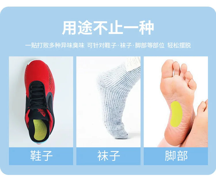 Désodorisants pour chaussures, autocollants dépistolet ants, absorbant les odeurs, l'offre elles intérieures de sueur, Cisco à chaussures, dépistolet ant frais