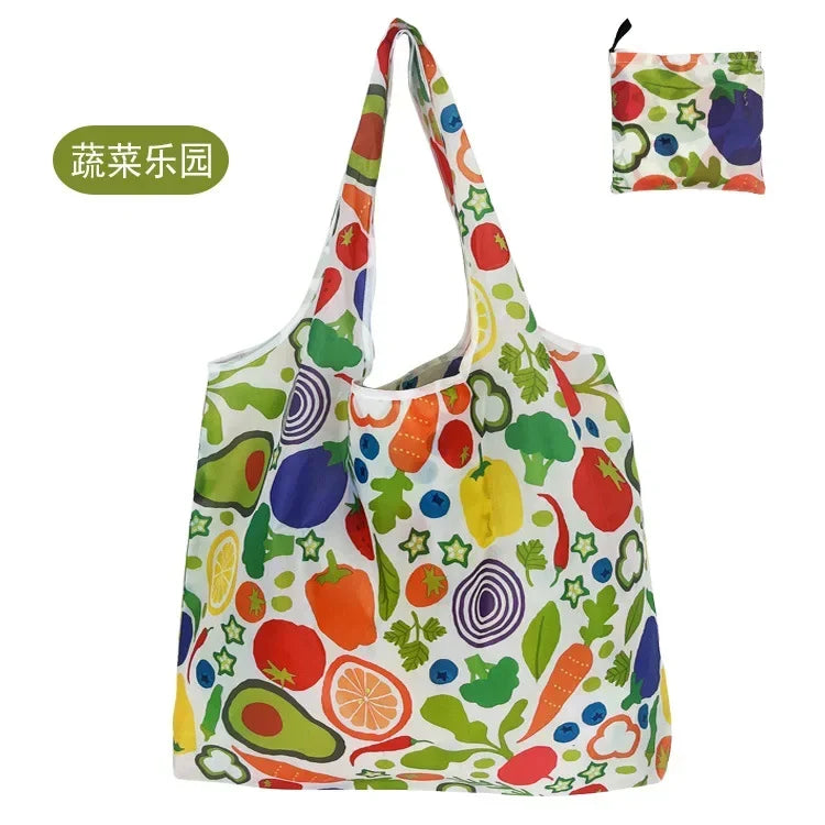 Grand Sac de Courses Réutilisable pour Femme, Fourre-Tout Pliant, Écologique, Réutilisable, Mallette d'Épicerie, Sacs à Main de Rangement