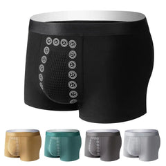 Culotte U Convex pour Homme, Sous-Vêtement Extensible, Particules de Énergie, Respirant, avec Trous