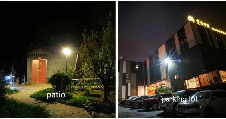 The latest solar LED light, 9900LM, outdoor solar motion sensor lamp, 4 modes, IP65 waterproof, solar garden light, street/courtyard lantern