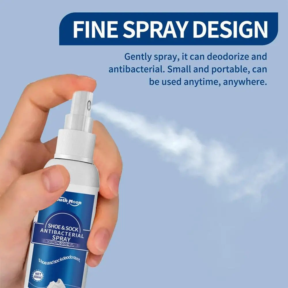 Désodorisant pour pieds de chaussures, vaporisateur naturel, étiquettes de recharges, élimination des odeurs, anti-transpiration, soins des pieds, parfum dépistolet ant pour chaussures