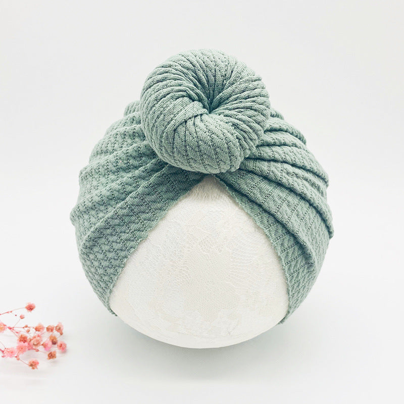 Chapeaux noués pour bébé fille, Bonnet avec nœud, Turban pour bébé, accessoires de tête pour nouveau-né, chapeau d'hiver, Bonnet chaud pour mère et enfant