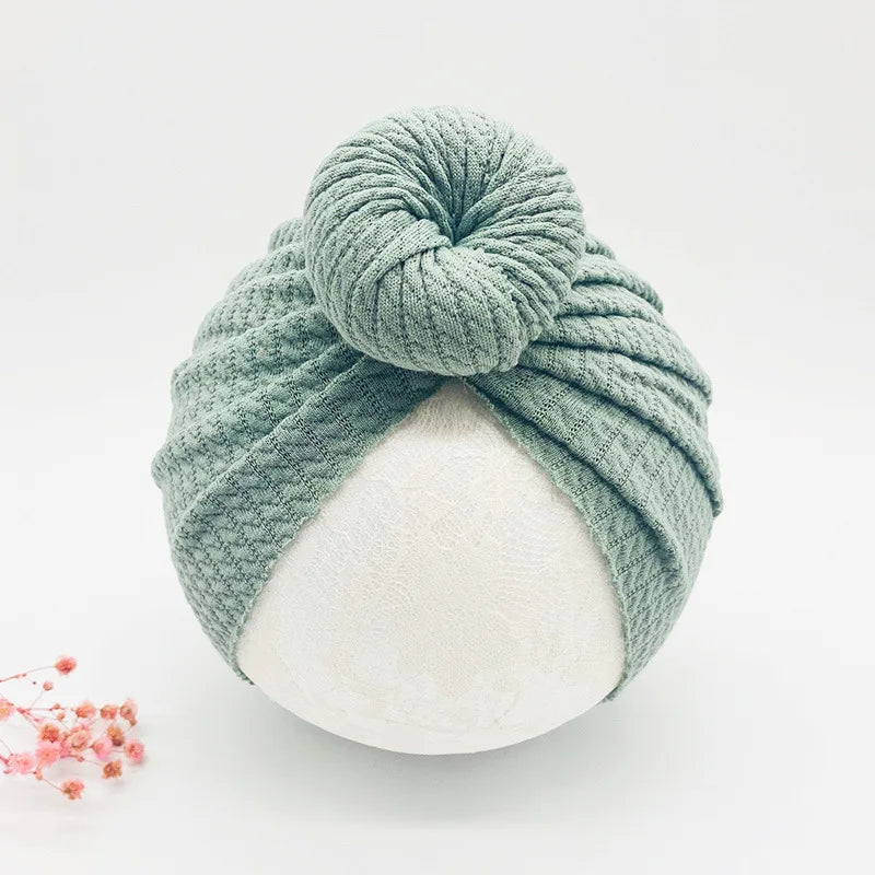 Chapeaux noués pour bébé fille, Bonnet avec nœud, Turban pour bébé, accessoires de tête pour nouveau-né, chapeau d'hiver, Bonnet chaud pour mère et enfant