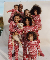 Ensemble de pyjamas parent-enfant, vêtements de Noël, vêtements d'intérieur parent-enfant, impression de Noël, nouveau