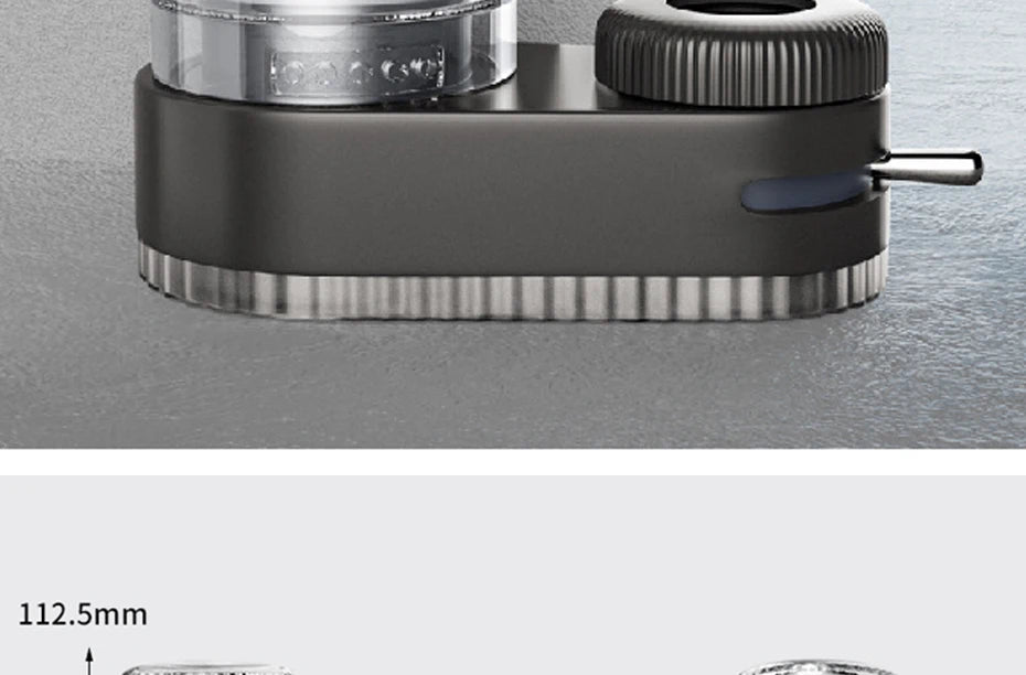 Purificateur d'eau du robinet, filtrage physique pour la maison, Kictchen, 2 éléments filtrants, filtre amovible et lavable, aérateur