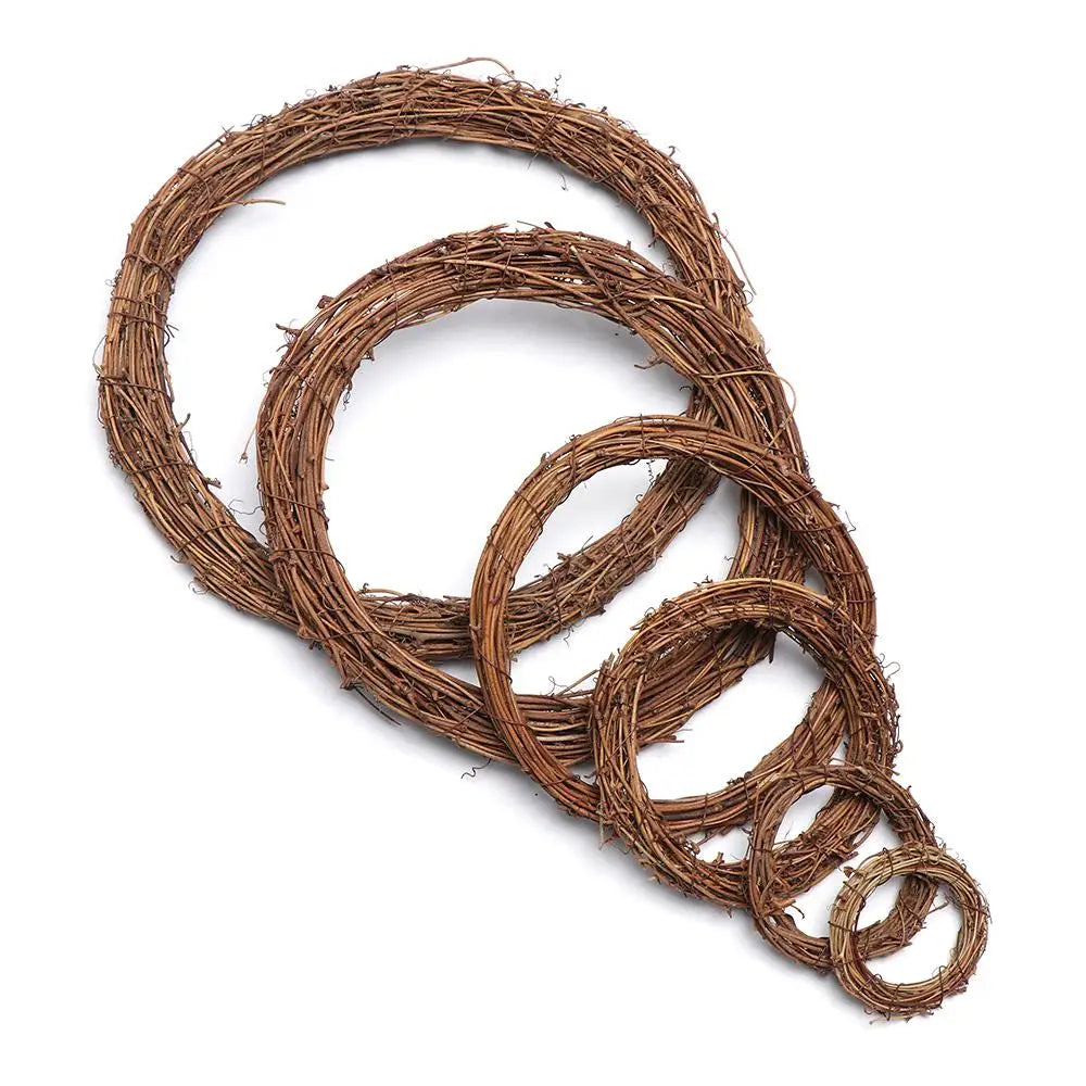 Decorative rattan garland for Ramadan, Eid Mubarak wedding wreath, garland supplies, DIY party, 8cm-30cm