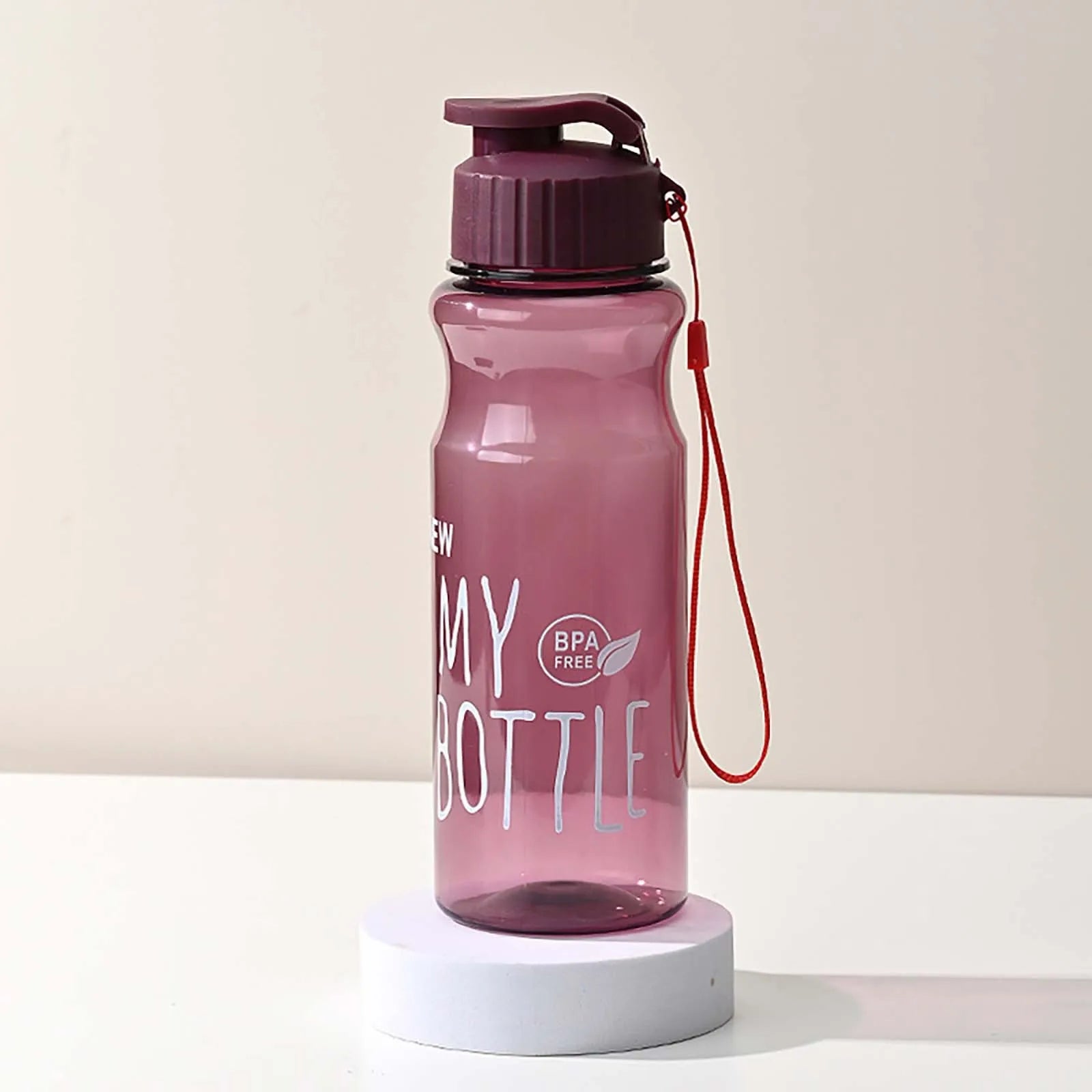 Bouteille d'eau créative pour hommes et femmes, 1 pièce, bouteille d'eau de sport, grande capacité, tasse d'extérieur, verres de Fitness