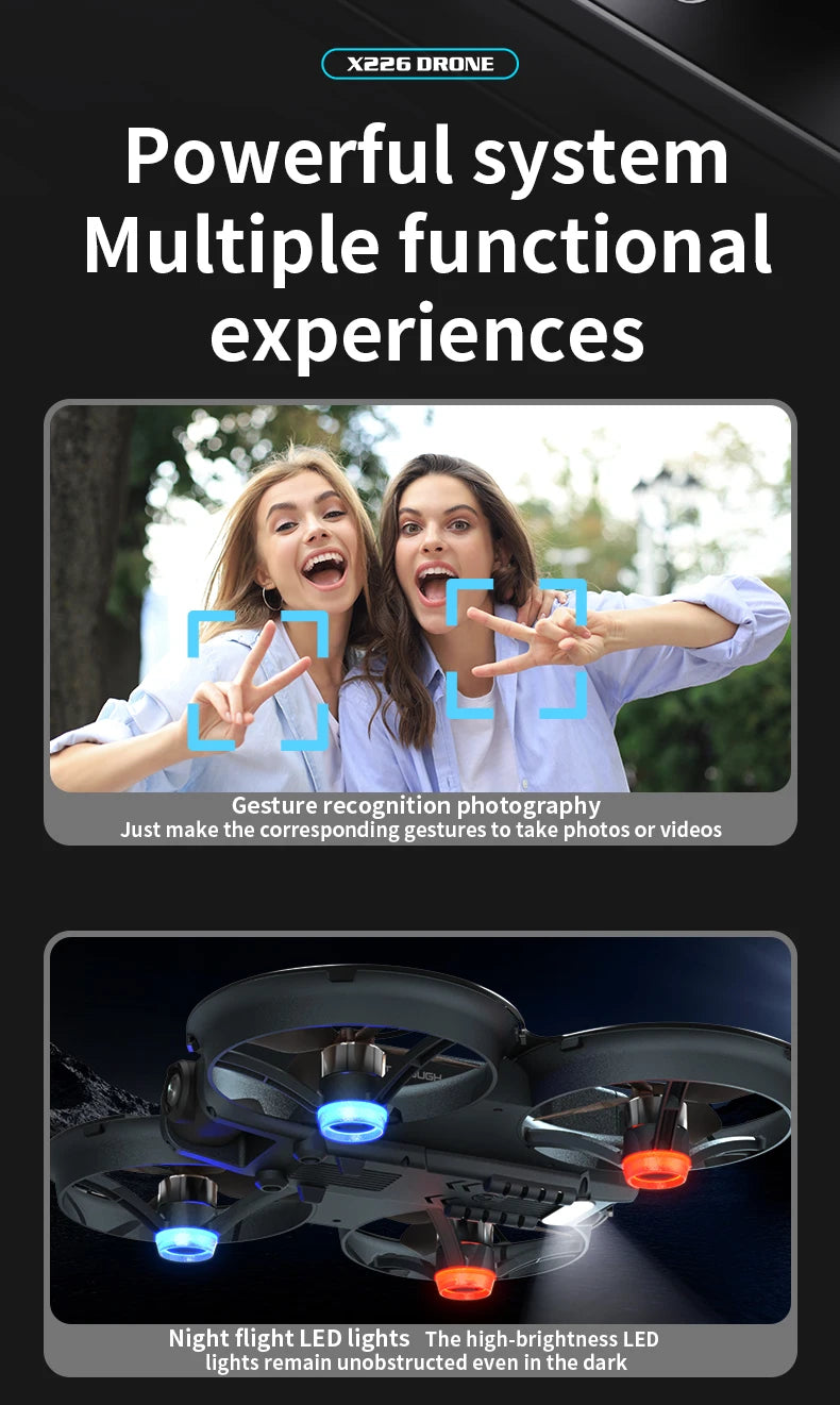 2025 nouveau Drone X266 8K WIFI GPS professionnel HD photographie aérienne avion télécommandé HD double caméra quadrirotor jouets cadeaux