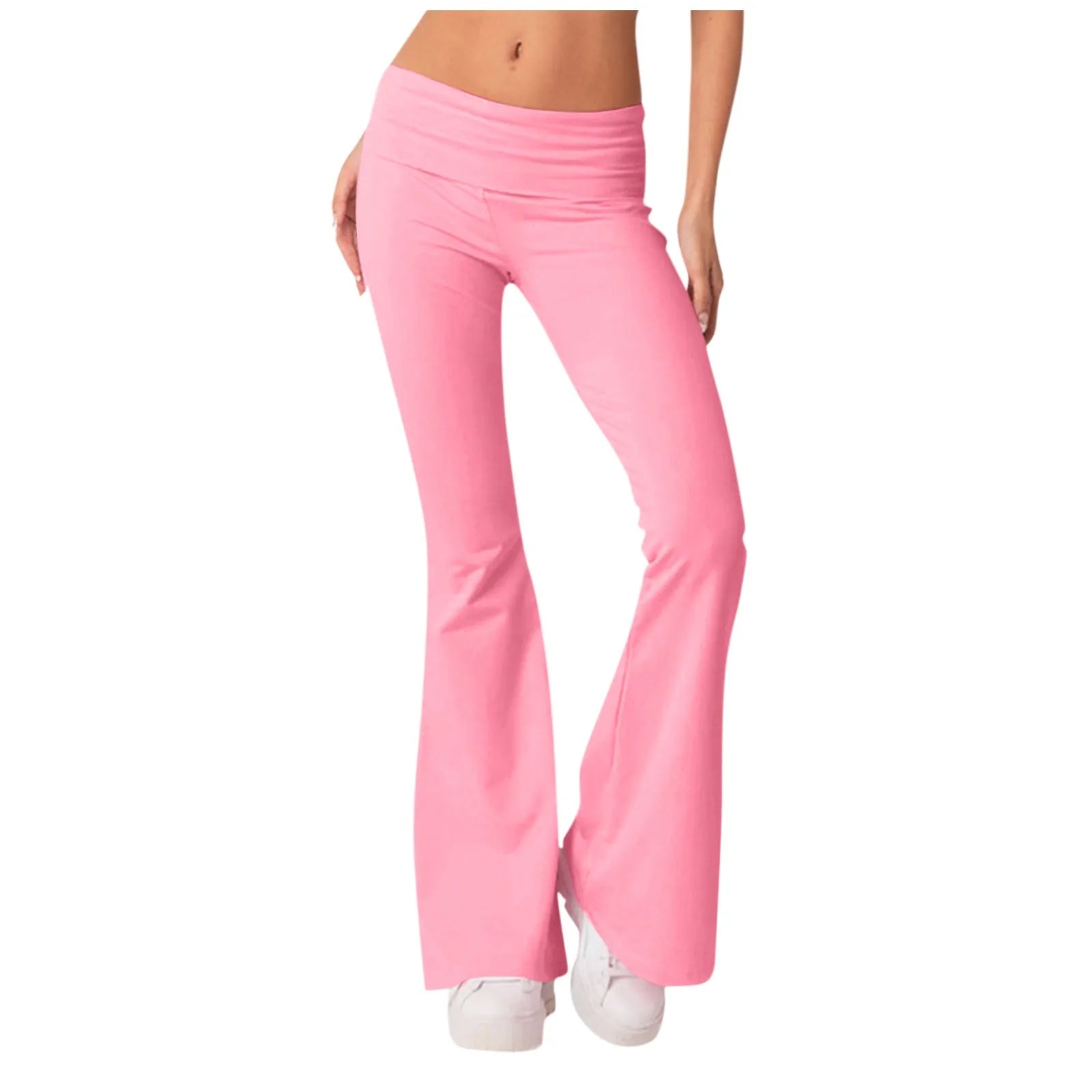 Leggings évasés pour femmes, taille haute, jambes larges, pantalons de Yoga, collants d'entraînement, de Fitness, de sport, vêtements amincissants décontractés