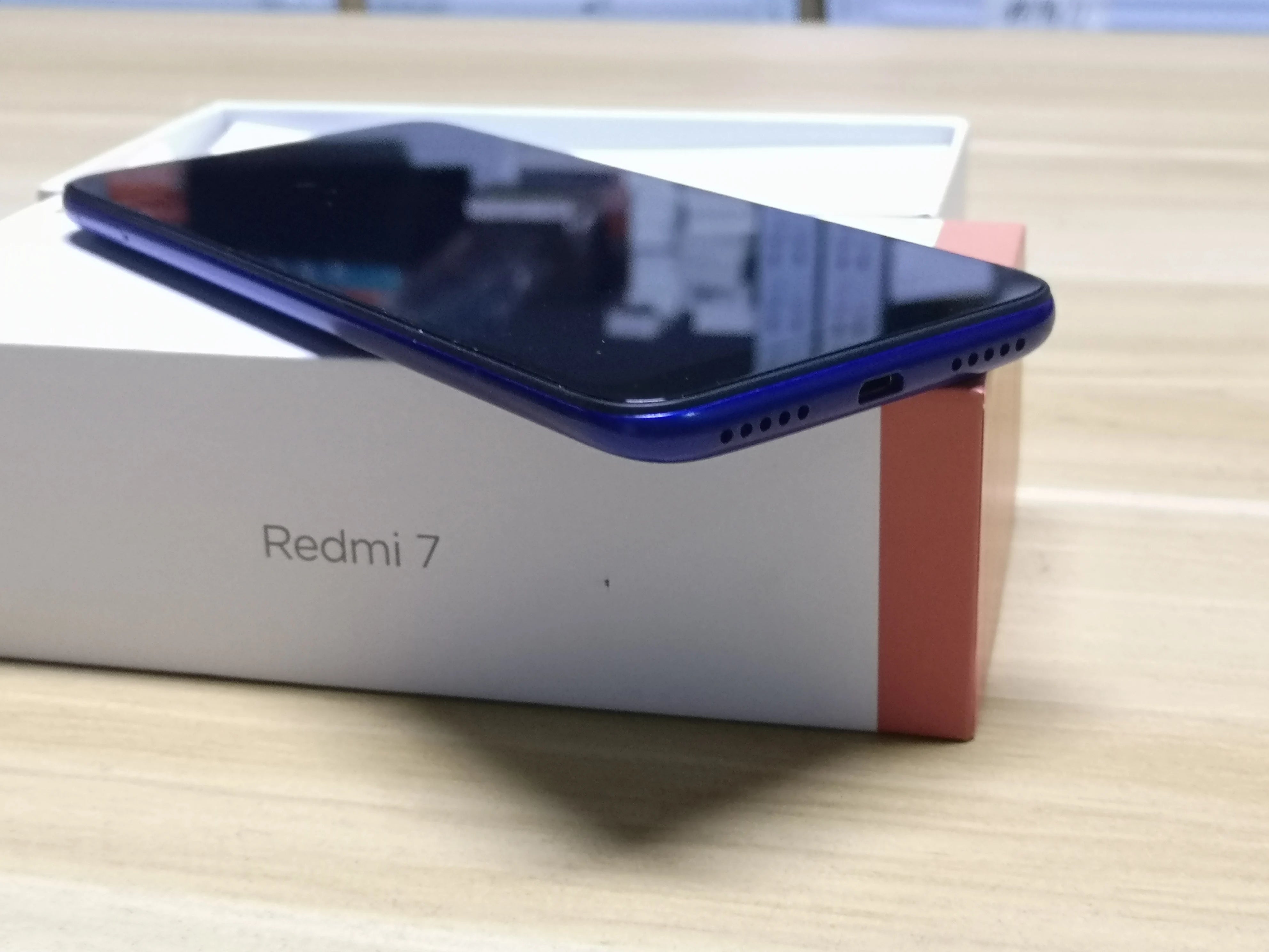 Firmware mondial Xiaomi Redmi 7 smartphone double SIM Solt téléphone portable Android e double caméra téléphone utilisé