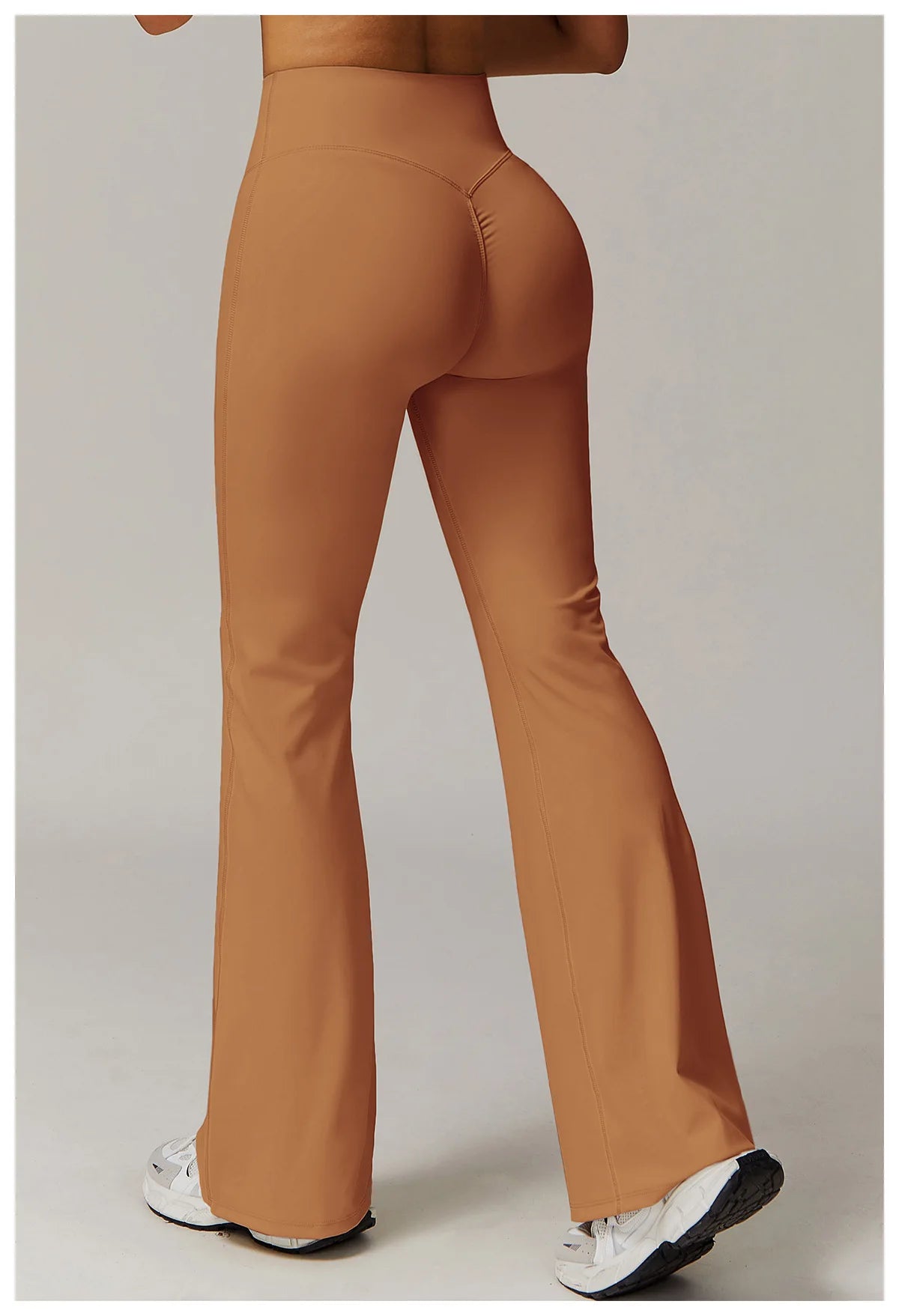 Taille haute pantalon à jambes larges Leggings femmes collants Fitness cloche-bas Yoga élastique Leggings Push Up gymnastique entraînement pantalon évasé