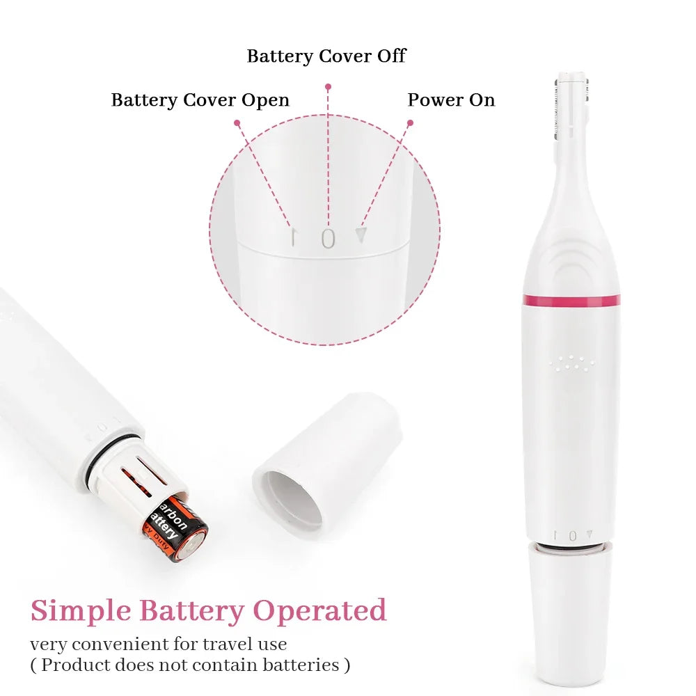 Femmes épilation électrique rasage femme Machine à raser 5 en 1 multifonction Mini rasoir tondeuse rasoir pour sourcils aisselles